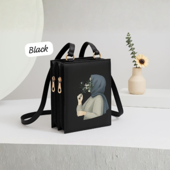 Elegance in Bloom-Crossbody Mobile Wallet & Organizer