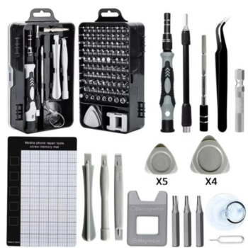 115 In 1 Stainless Steel Magnetic Screwdriver Driver Set