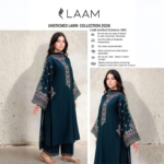 2 Pcs Women's Unstitched Embroidered Suit